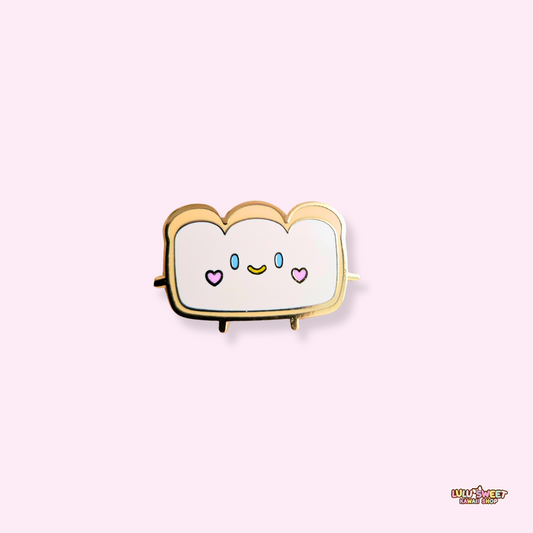Cute Bread Enamel Pin