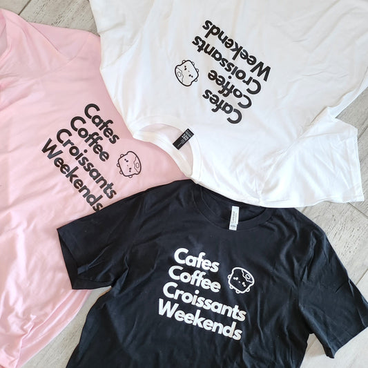 Cute Coffee and Cafe Tshirt