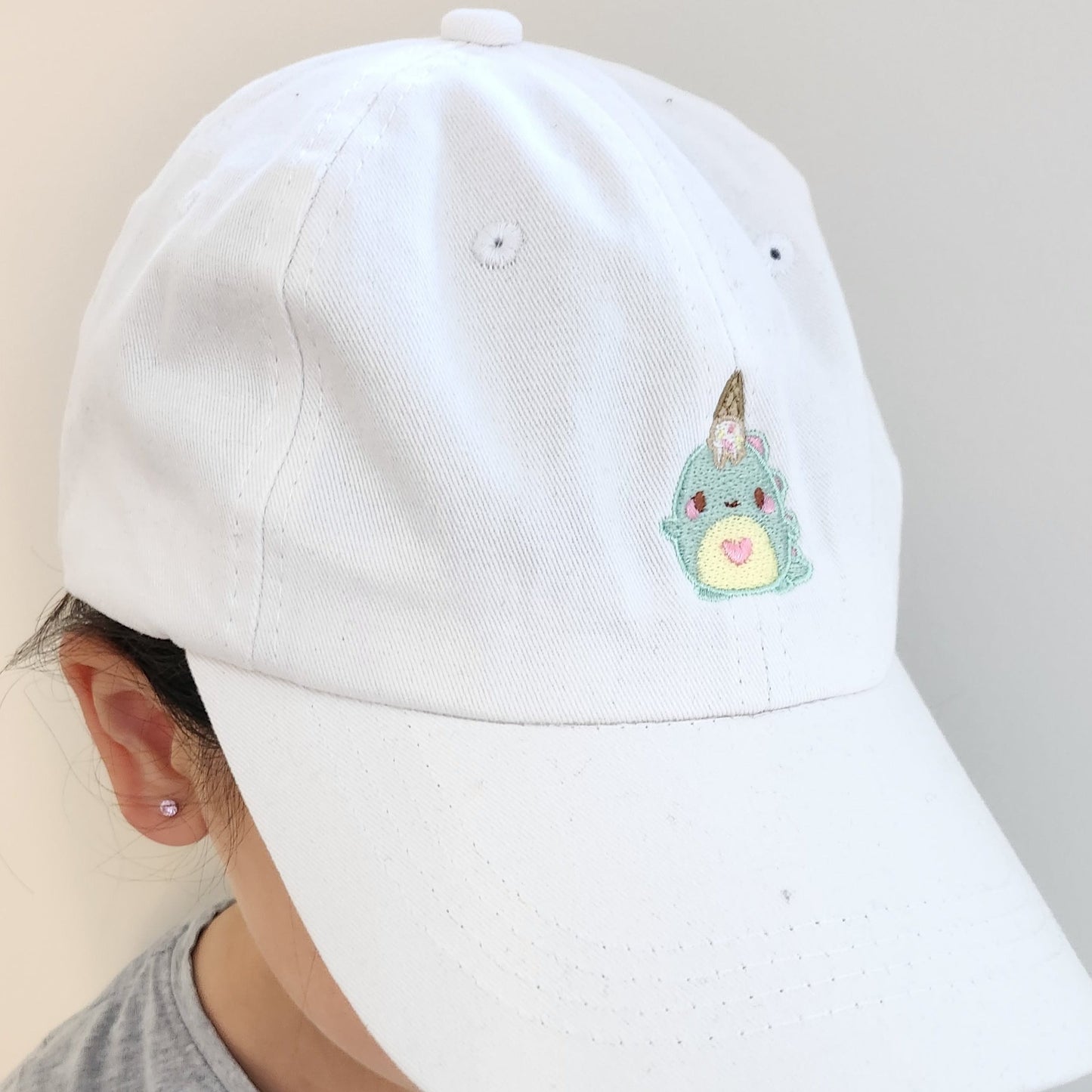 Cute Lubo Dinosaur Embroidery Hat