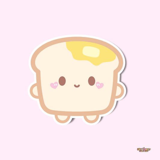 Cute Bread/Toast Sticker